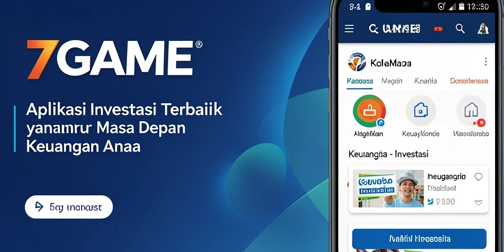 Antarmuka aplikasi Investasi 7GAME yang menarik dan informatif.