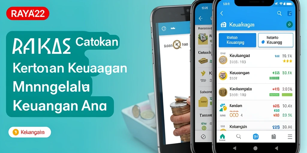 Tampilan antarmuka RAYA22 yang intuitif untuk Catatan Keuangan.