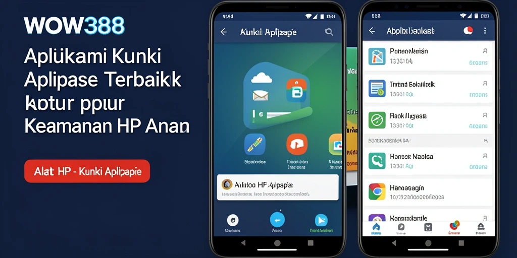 Tampilan antarmuka WOW388 dengan fitur kunci aplikasi yang menarik dan mudah digunakan.